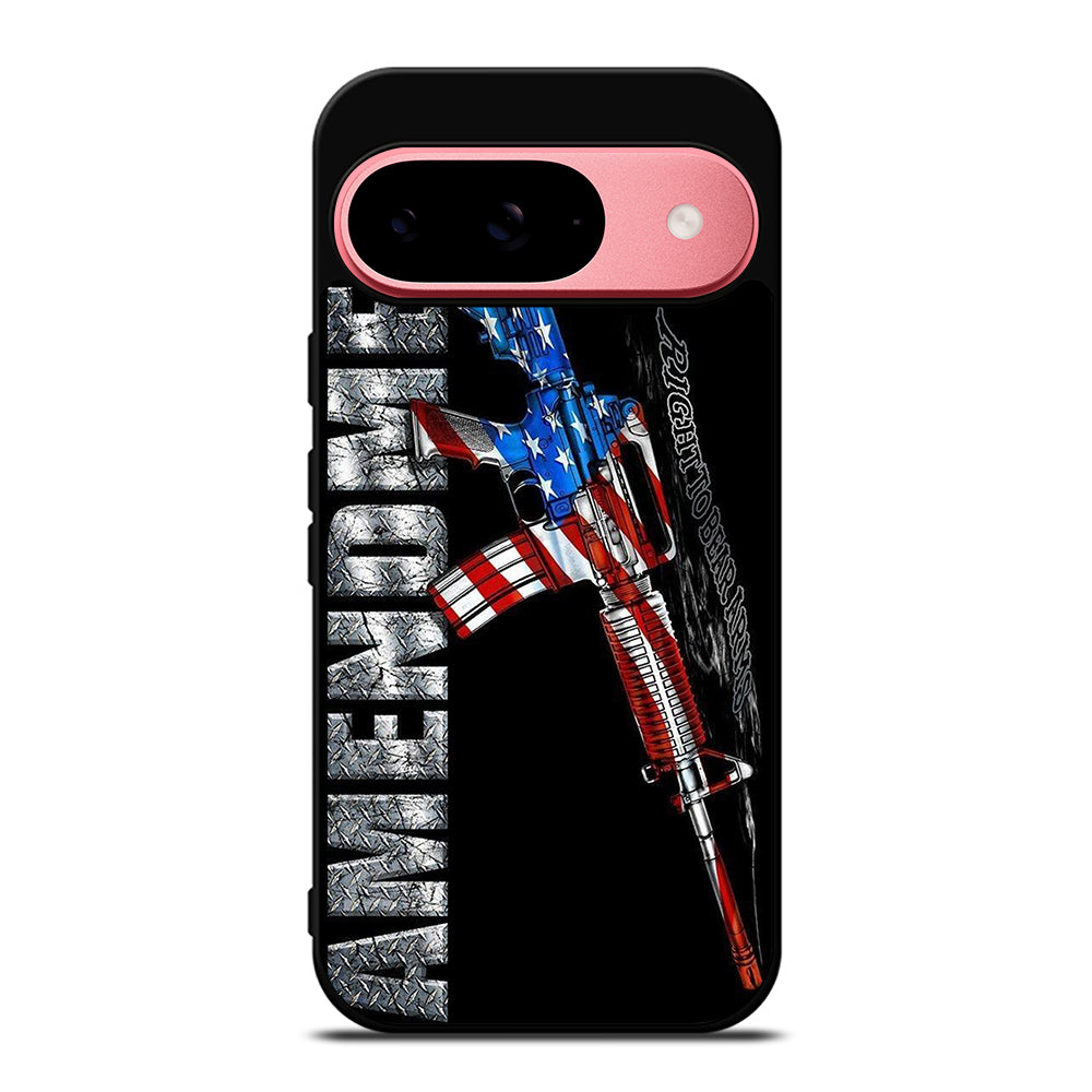 SECOND AMENDMENT AMERICAN GUN LOGO 2 Google Pixel 9 Case Cover