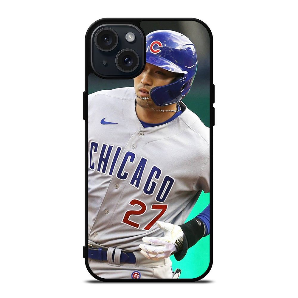 SEIYA SUZUKI CHICAGO CUBS BASEBALL iPhone 15 Plus Case Cover