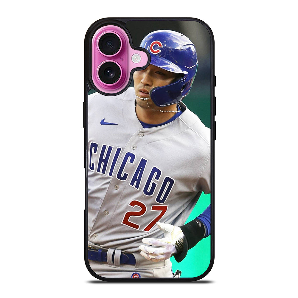SEIYA SUZUKI CHICAGO CUBS BASEBALL iPhone 16 Plus Case Cover