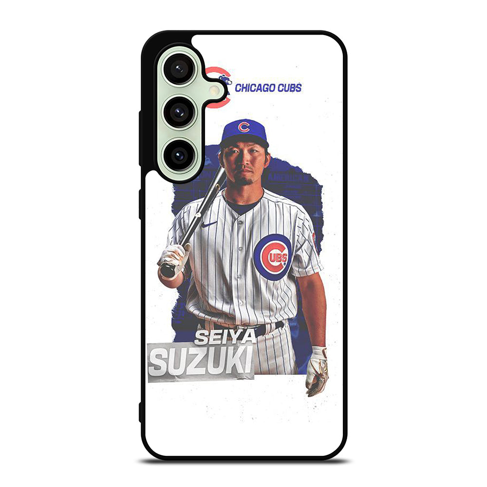 SEIYA SUZUKI CHICAGO CUBS MLB Samsung Galaxy S24 FE Case Cover
