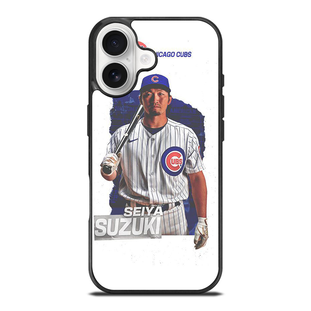 SEIYA SUZUKI CHICAGO CUBS MLB iPhone 17 Case Cover