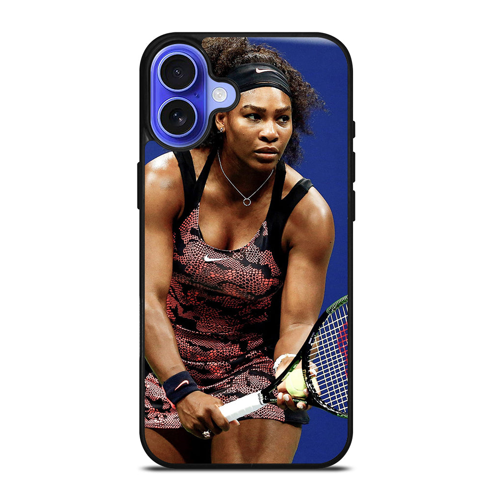 SERENA WILLIAMS WORLD TENNIS iPhone 16 Case Cover