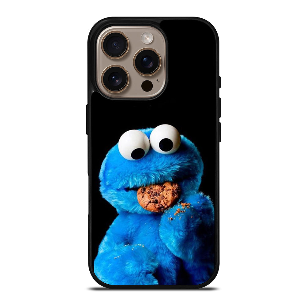 SESAME STREET COOKIE MONSTER CUTE iPhone 16 Pro Case Cover
