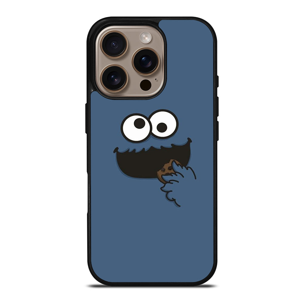 SESAME STREET COOKIE MONSTER FACE iPhone 16 Pro Case Cover