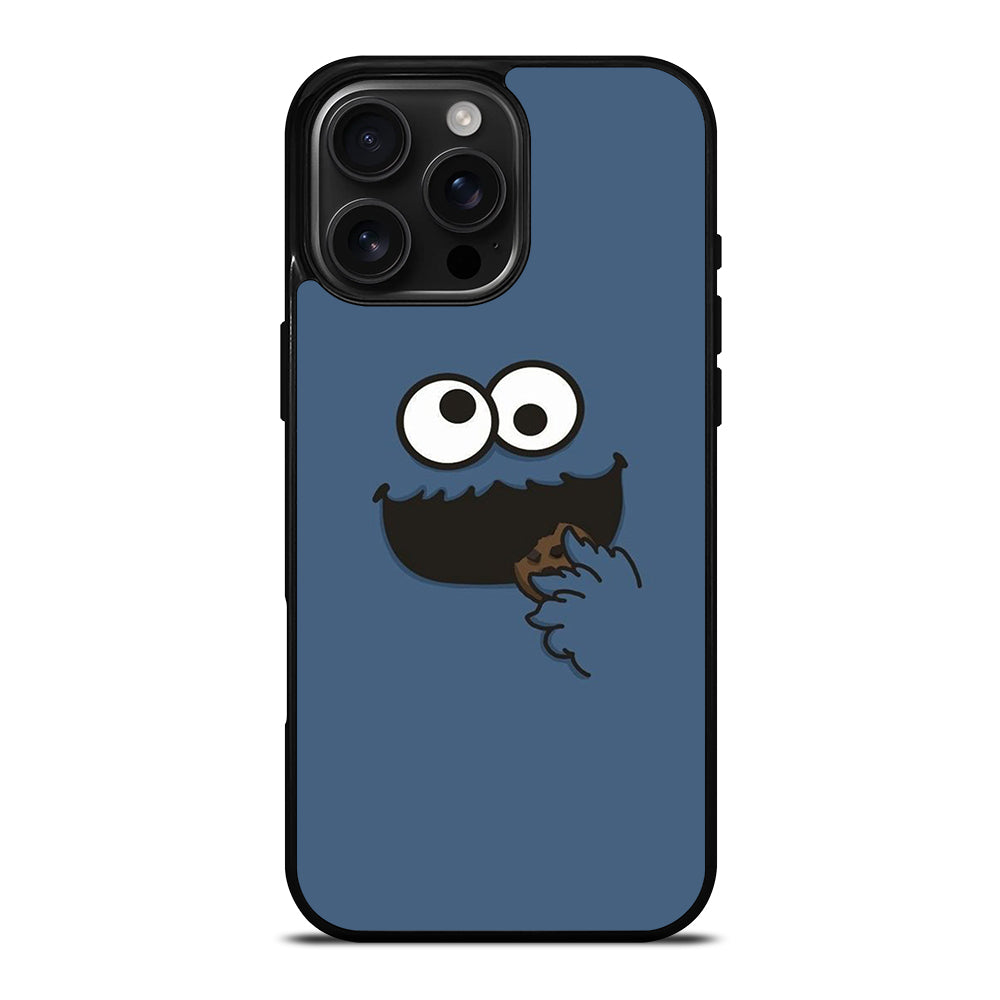 SESAME STREET COOKIE MONSTER FACE iPhone 16 Pro Max Case Cover