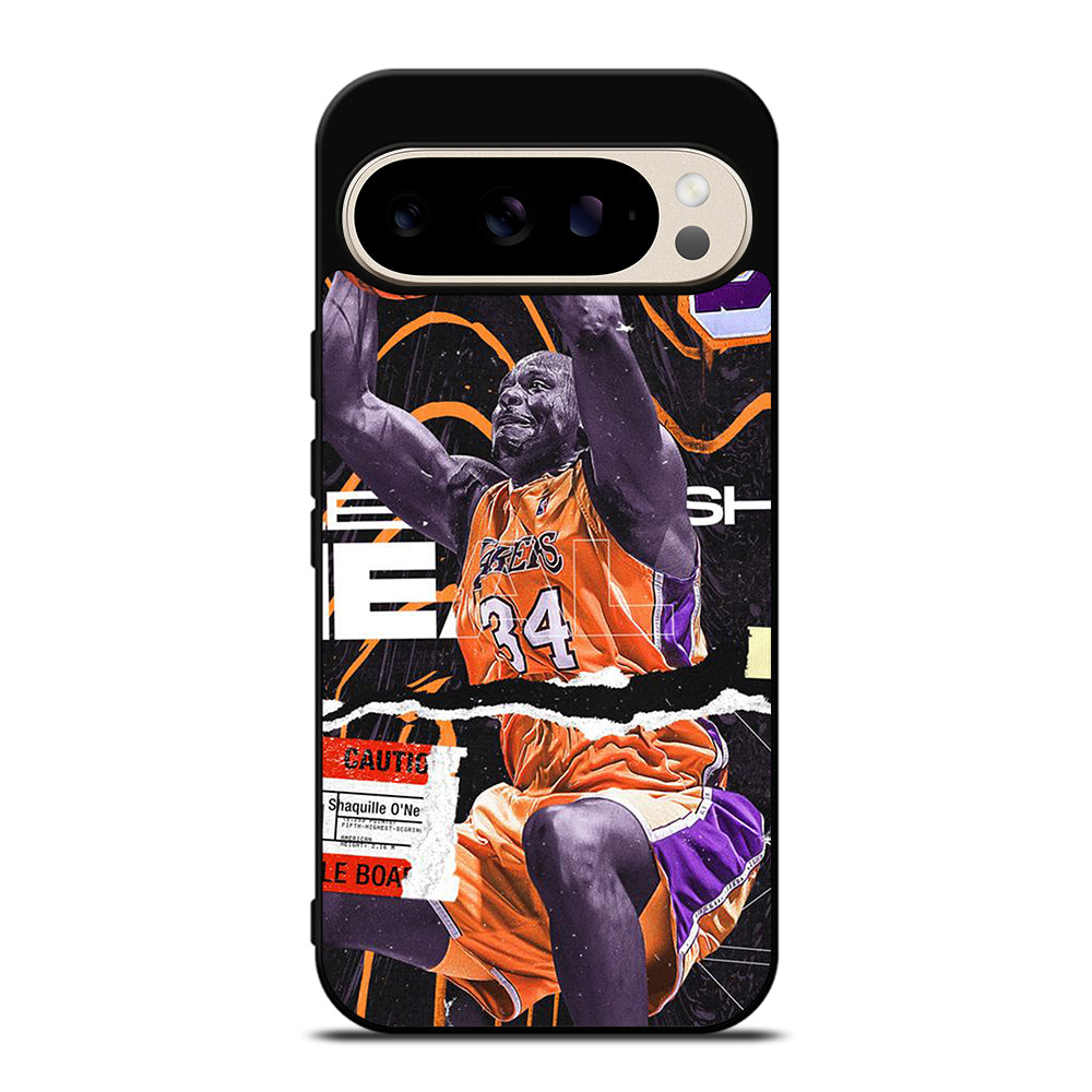 SHAQUILLE O'NEAL 34 LA LAKERS NBA BASKETBALL Google Pixel 9 Pro Case Cover
