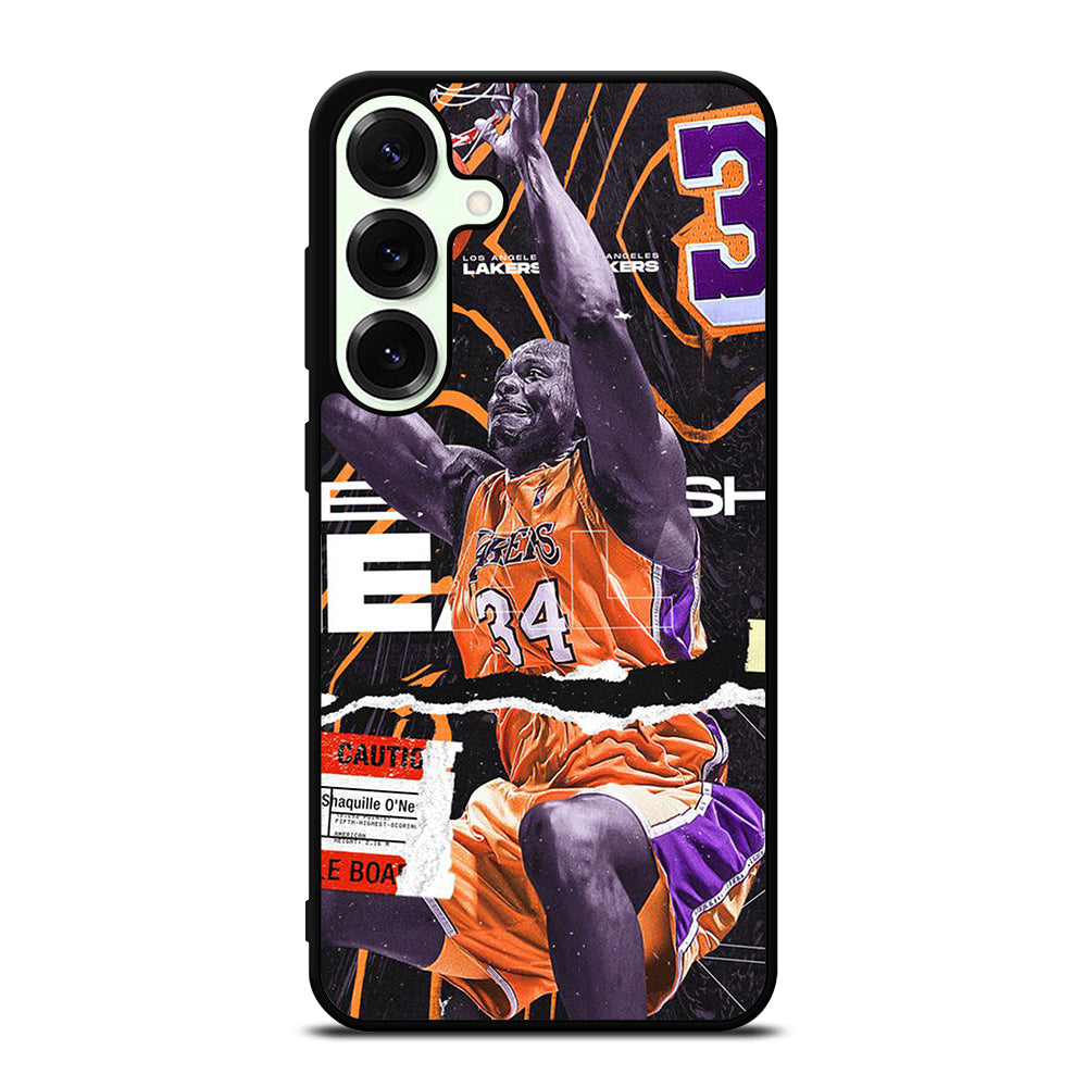 SHAQUILLE O'NEAL 34 LA LAKERS NBA BASKETBALL Samsung Galaxy S25 Plus Case Cover