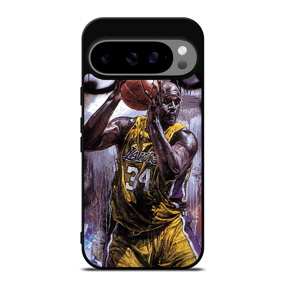 SHAQUILLE O'NEAL LA LAKERS ART Google Pixel 9 Pro XL Case Cover