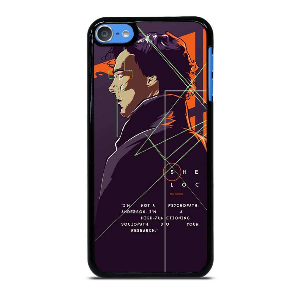 SHERLOCK HOLMES CARTOON iPod Touch 7 Case Cover