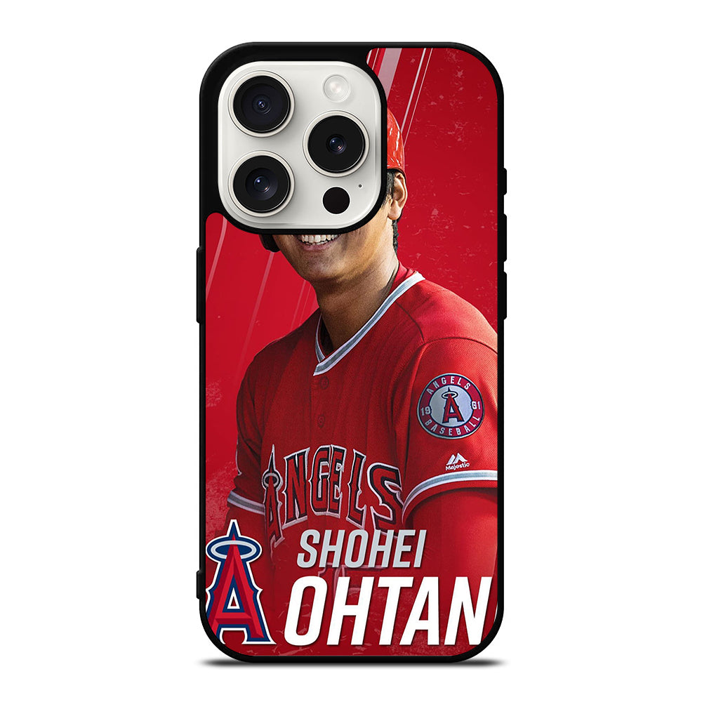 SHOHEI OHTANI LOS ANGELES ANGELS iPhone 15 Pro Case Cover