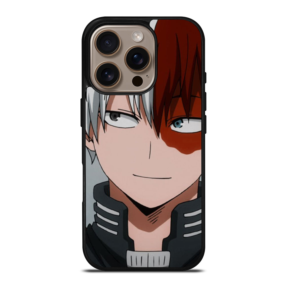 SHOTO TODOROKI COOL FACE MY HERO ACADEMIA iPhone 16 Pro Case Cover