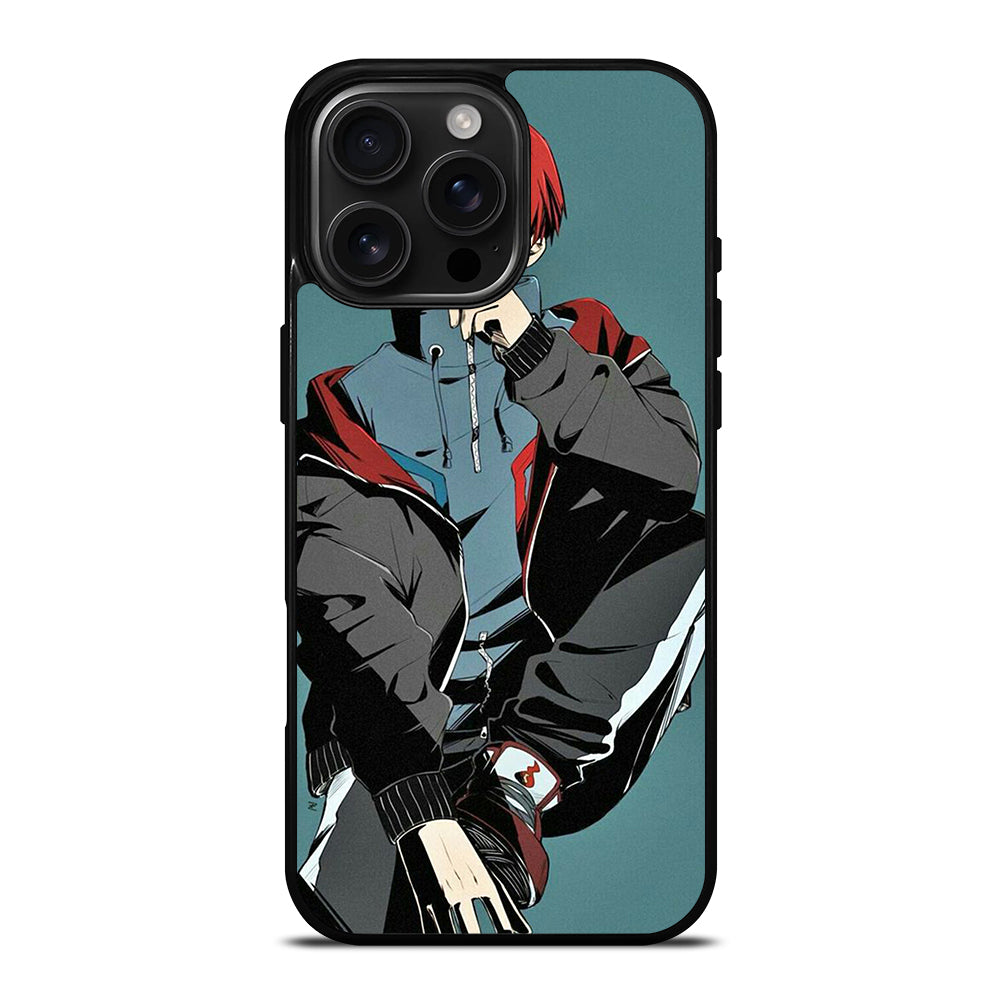 SHOTO TODOROKI COOL MY HERO ACADEMIA ANIME iPhone 16 Pro Max Case Cover