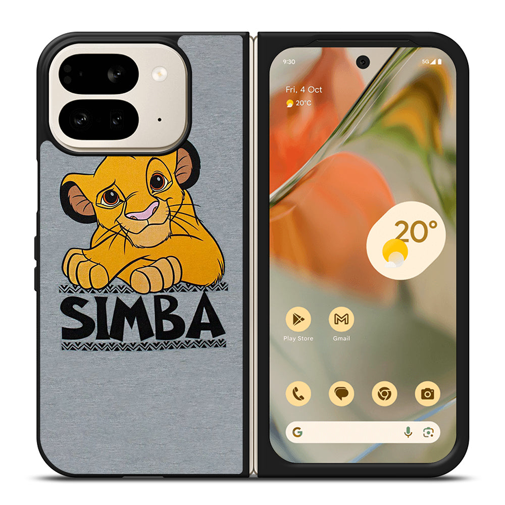 SIMBA LION KING DISNEY CARTOON 2 Google Pixel 9 Pro Fold Case Cover
