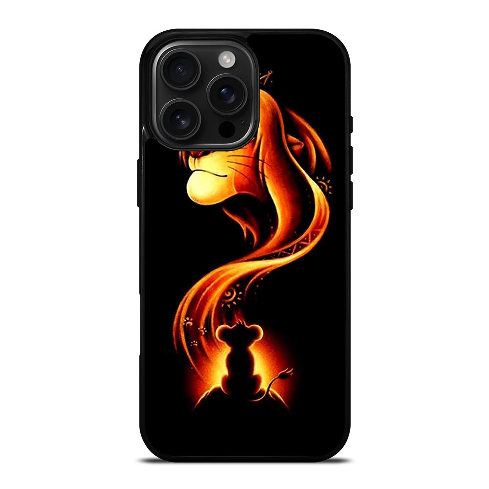 SIMBA LION KING DISNEY CARTOON iPhone 16 Pro Max Case Cover