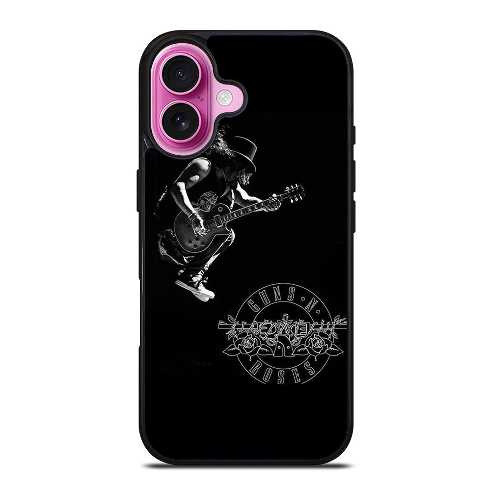 SLASH G N R ROCK BAND 2 iPhone 16 Plus Case Cover