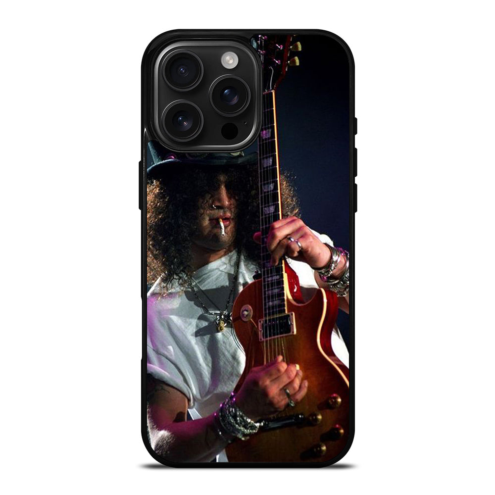 SLASH G N R ROCK BAND 3 iPhone 16 Pro Max Case Cover