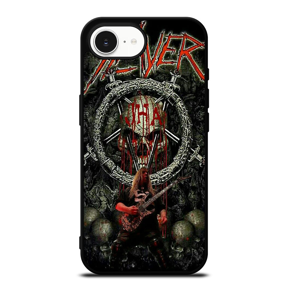 SLAYER BAND METAK SKULL LOGO iPhone 16e Case Cover
