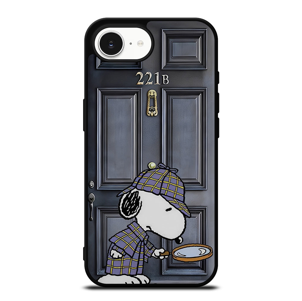 SNOOPY DOG DETECTIVE iPhone 16e Case Cover