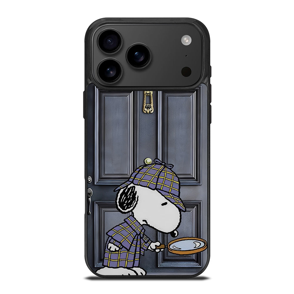 SNOOPY DOG DETECTIVE iPhone 17 Pro Max Case Cover