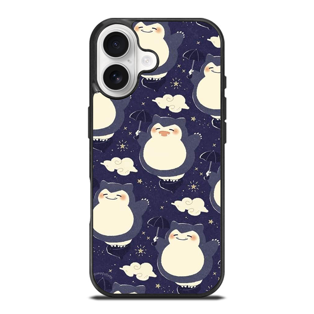 SNORLAX CUTE POKEMON COLLAGE iPhone 17 Case Cover