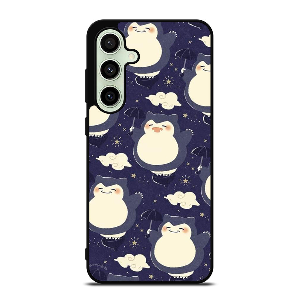 SNORLAX CUTE POKEMON COLLAGE Samsung Galaxy S24 FE Case Cover