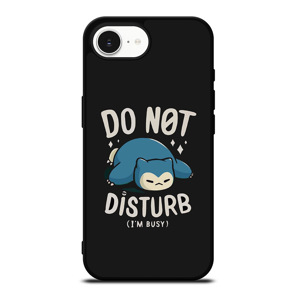 SNORLAX KABIGON POKEMON DO NOT DISTURB iPhone 16e Case Cover