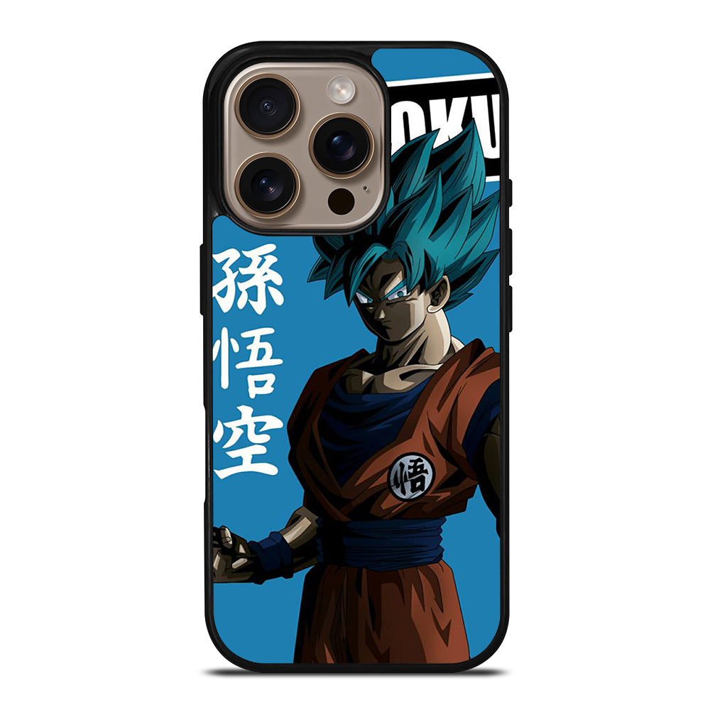 SON GOKU DRAGON BALL SUPER ANIME iPhone 16 Pro Case Cover