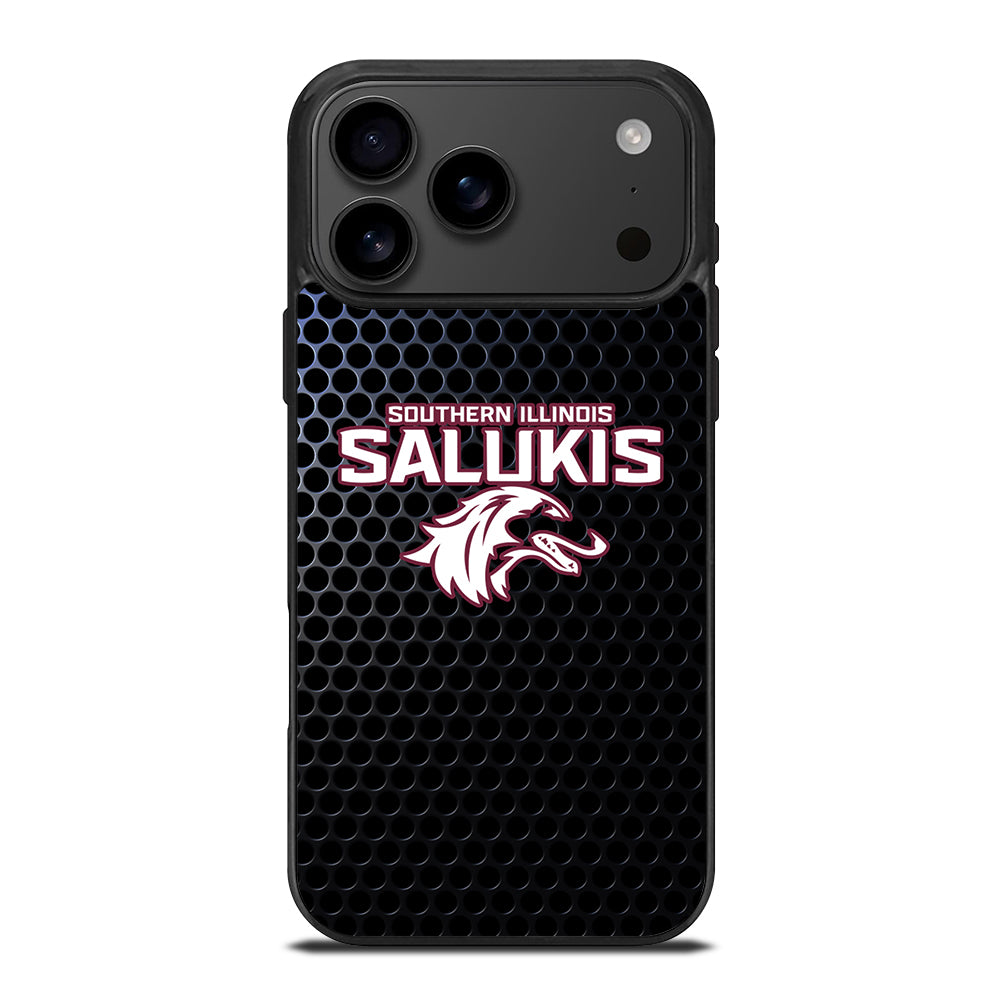 SOUTHERN ILLINOIS SALUKIS METAL LOGO iPhone 17 Pro Max Case Cover