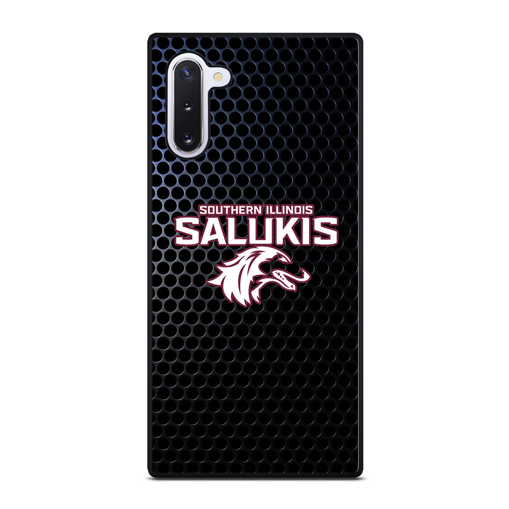 SOUTHERN ILLINOIS SALUKIS METAL LOGO Samsung Galaxy Note 10 Case Cover