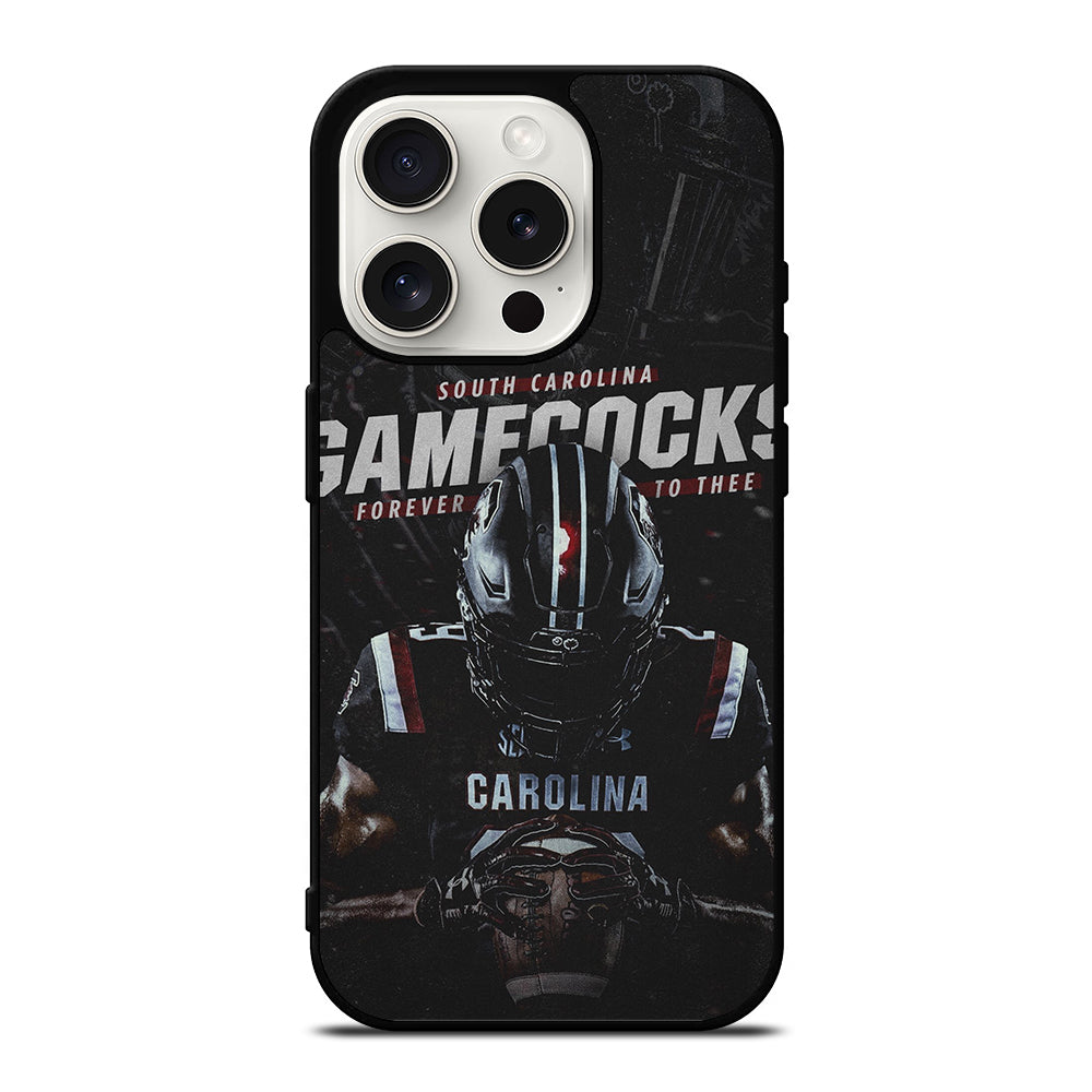 SOUTH CAROLINA GAMECOCKS FOOTBALL TEAM iPhone 15 Pro Case Cover