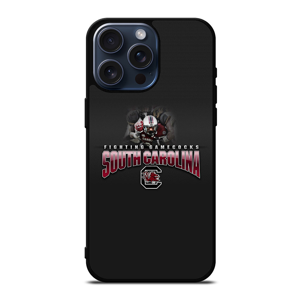 SOUTH CAROLINA GAMECOCKS NFL LOGO iPhone 15 Pro Max Case Cover