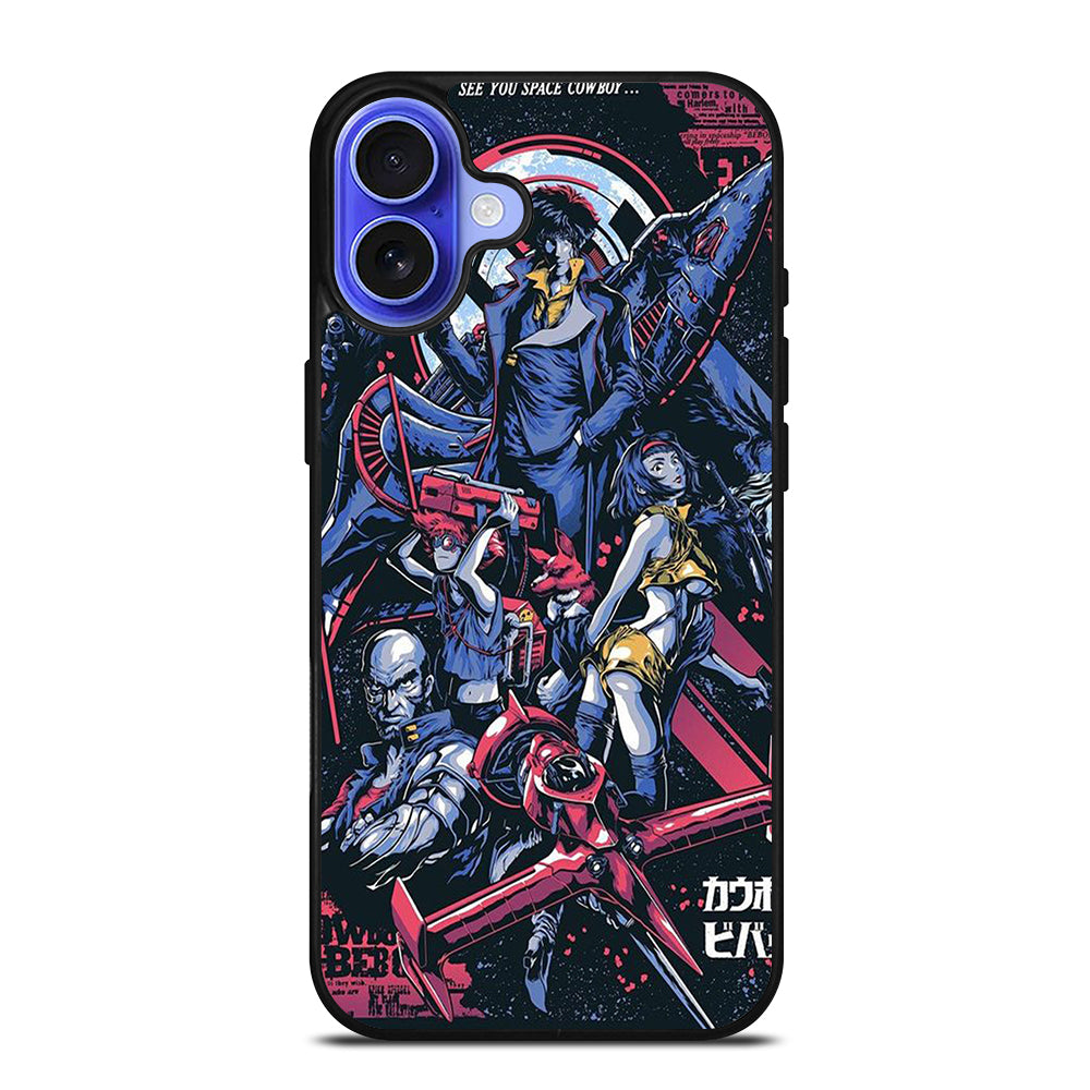 SPIKE SPIEGEL COWBOY BEBOP CHARACTER iPhone 16 Case Cover