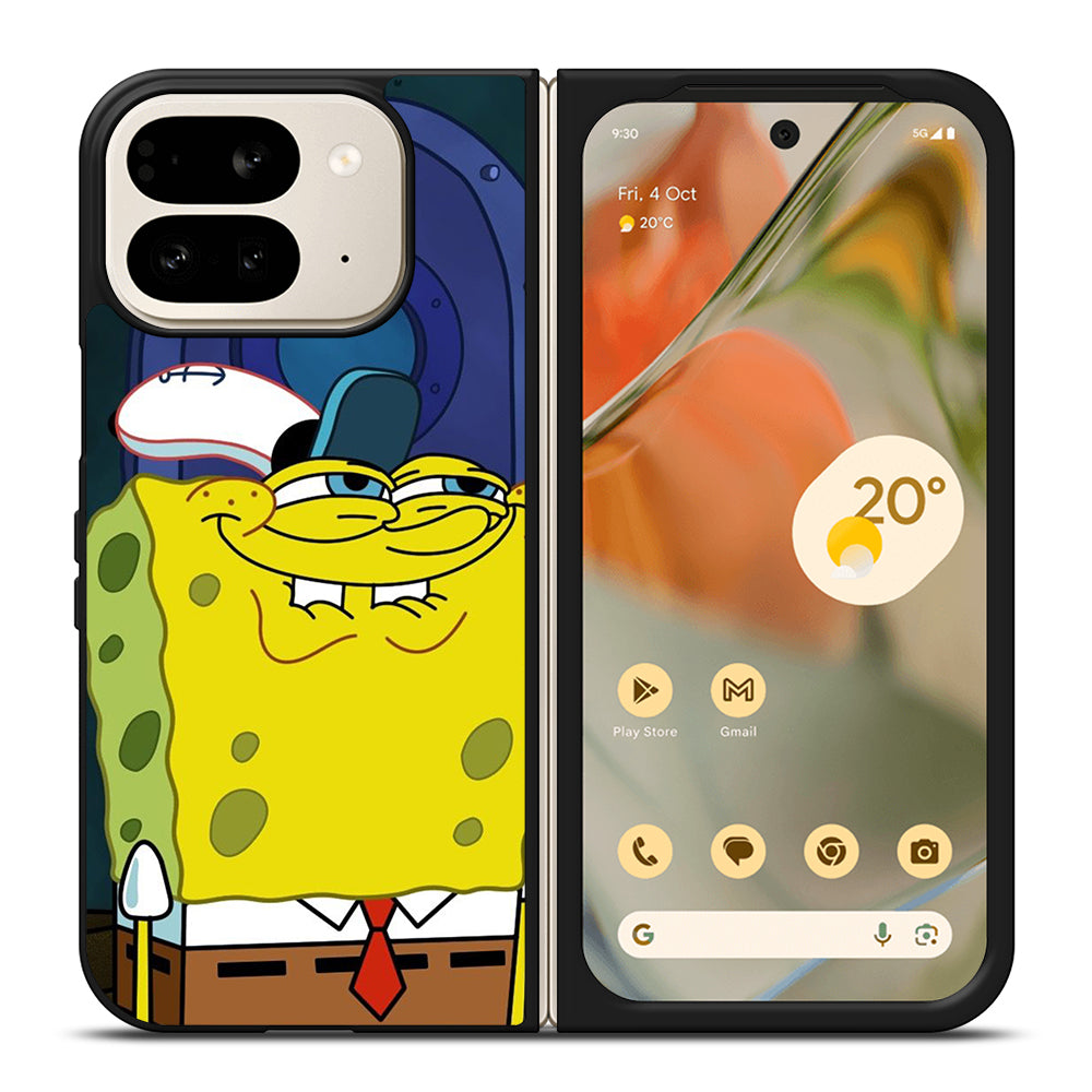 SPONGEBOB CARTOON Google Pixel 9 Pro Fold Case Cover