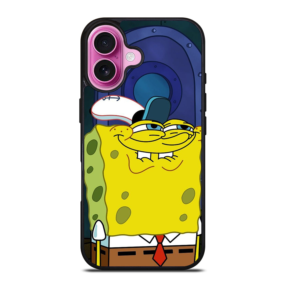 SPONGEBOB CARTOON iPhone 16 Plus Case Cover