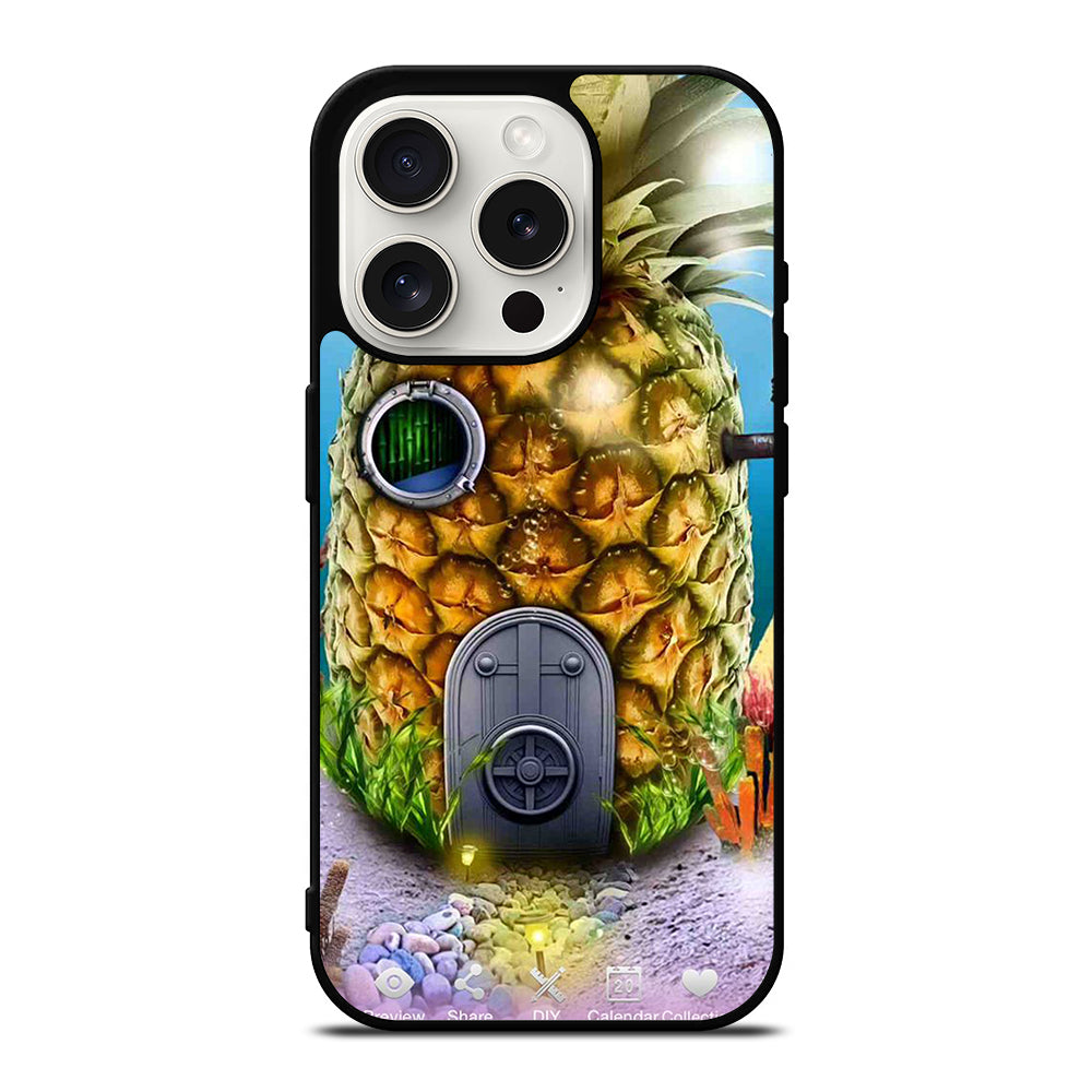 SPONGEBOB PINEAPPLE HOUSE 3 iPhone 15 Pro Case Cover