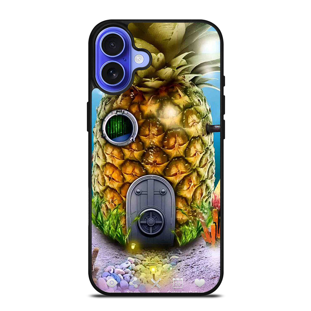 SPONGEBOB PINEAPPLE HOUSE 3 iPhone 16 Case Cover