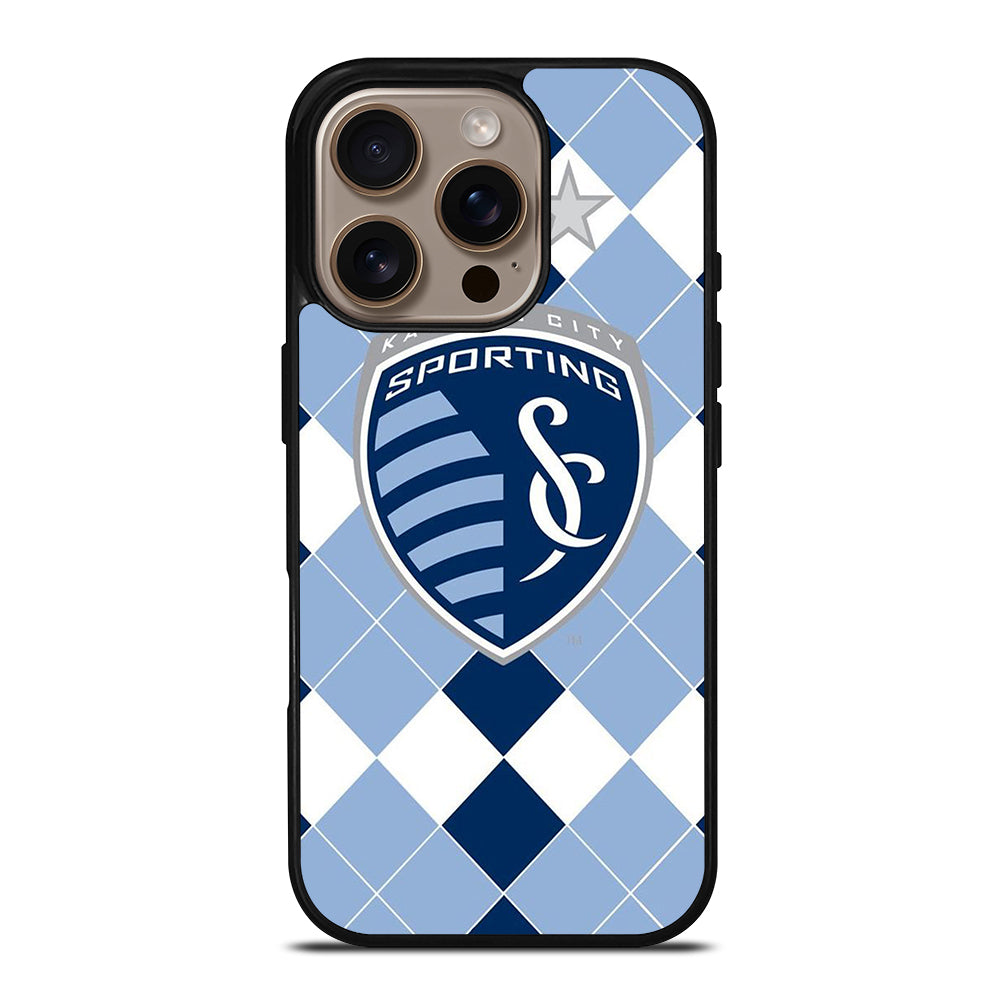 SPORTING KANSAS CITY LOGO FOOTBALL 2 iPhone 16 Pro Case Cover