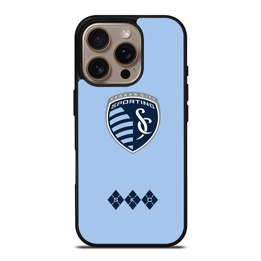 SPORTING KANSAS CITY LOGO iPhone 16 Pro Case Cover