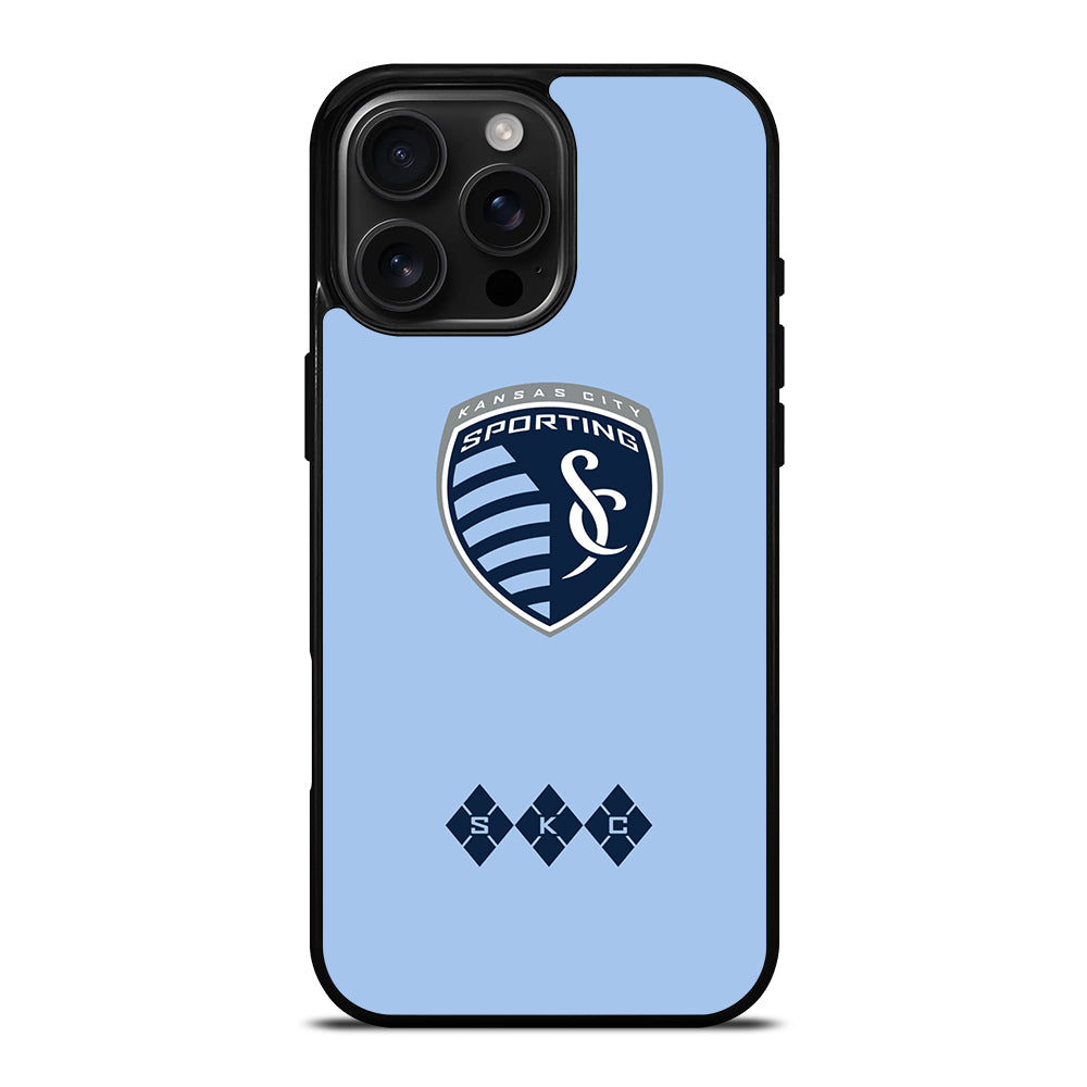 SPORTING KANSAS CITY LOGO iPhone 16 Pro Max Case Cover