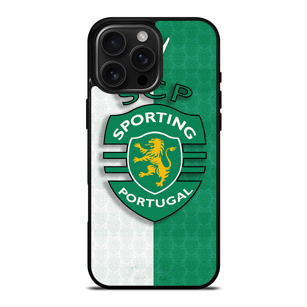 SPORTING LISBON FC FOOTBALL LOGO iPhone 16 Pro Max Case Cover