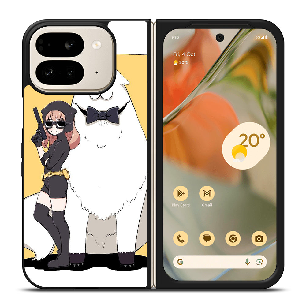 SPY X FAMILY ANYA AND BOND ANIME 2 Google Pixel 9 Pro Fold Case Cover