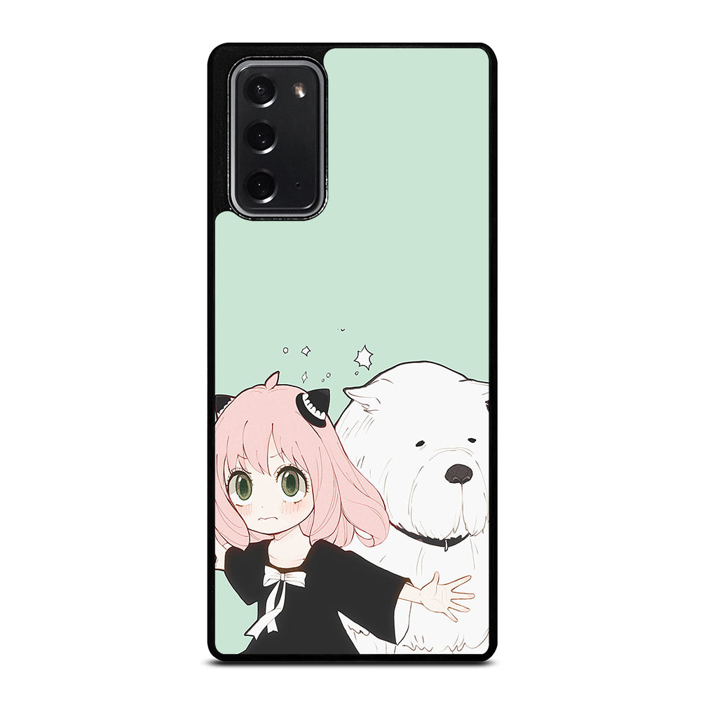 SPY X FAMILY ANYA AND BOND ANIME 3 Samsung Galaxy Note 20 Case Cover
