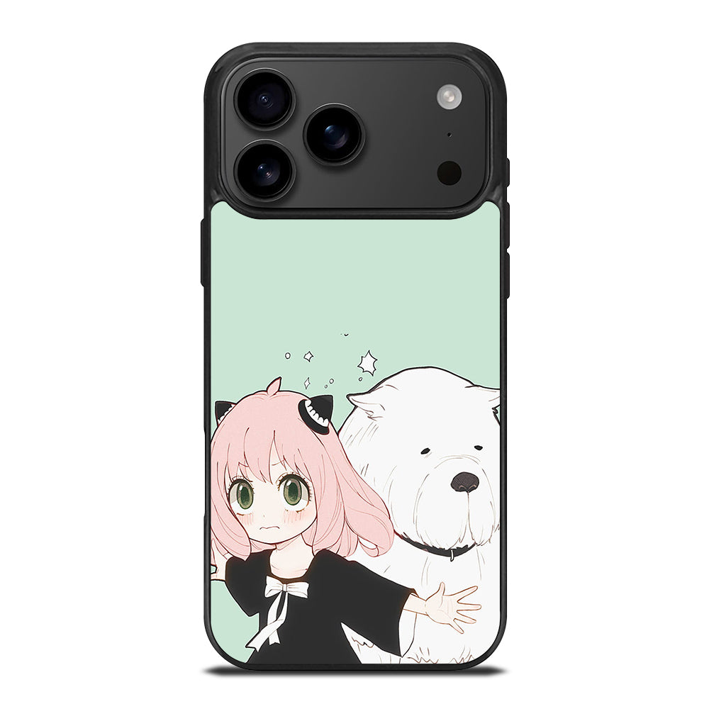 SPY X FAMILY ANYA AND BOND ANIME 3 iPhone 17 Pro Max Case Cover