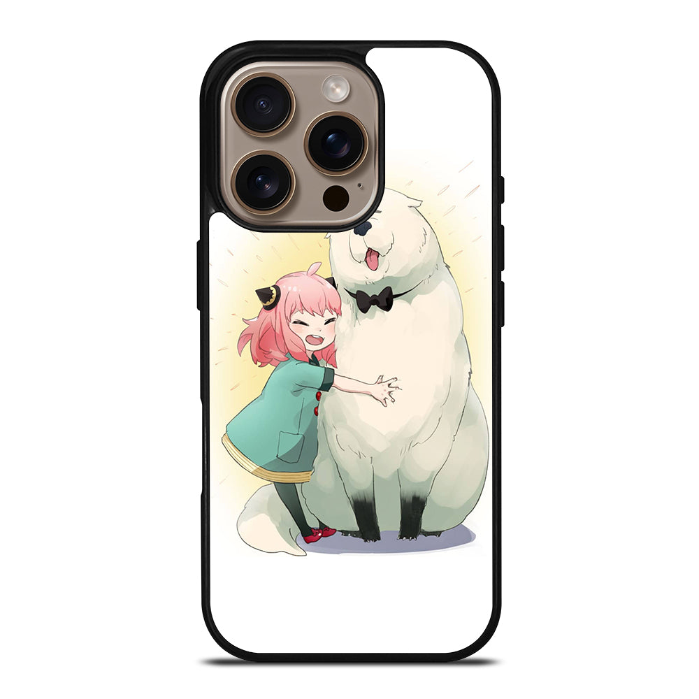 SPY X FAMILY ANYA AND BOND ANIME iPhone 16 Pro Case Cover