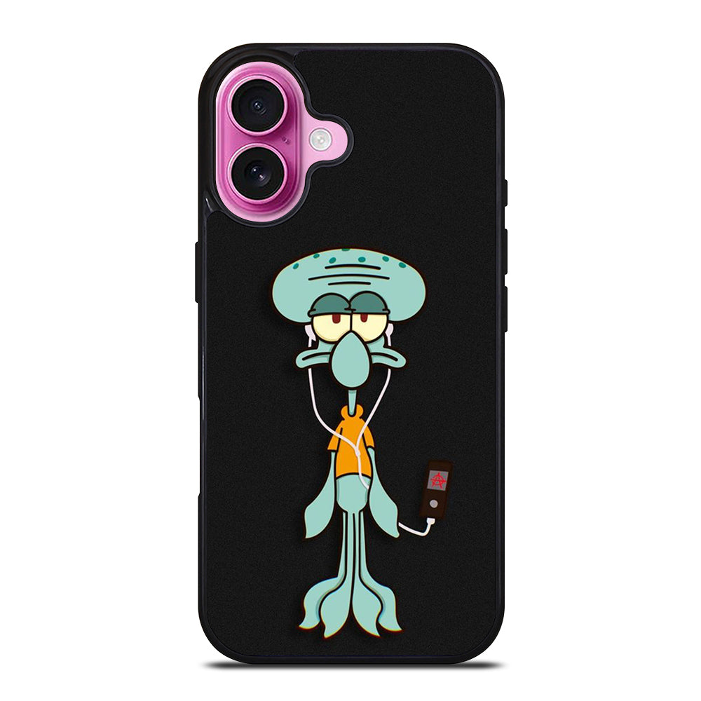 SQUIDWARD CARTOON 2 iPhone 16 Plus Case Cover