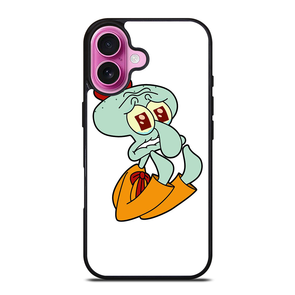 SQUIDWARD CARTOON iPhone 16 Plus Case Cover