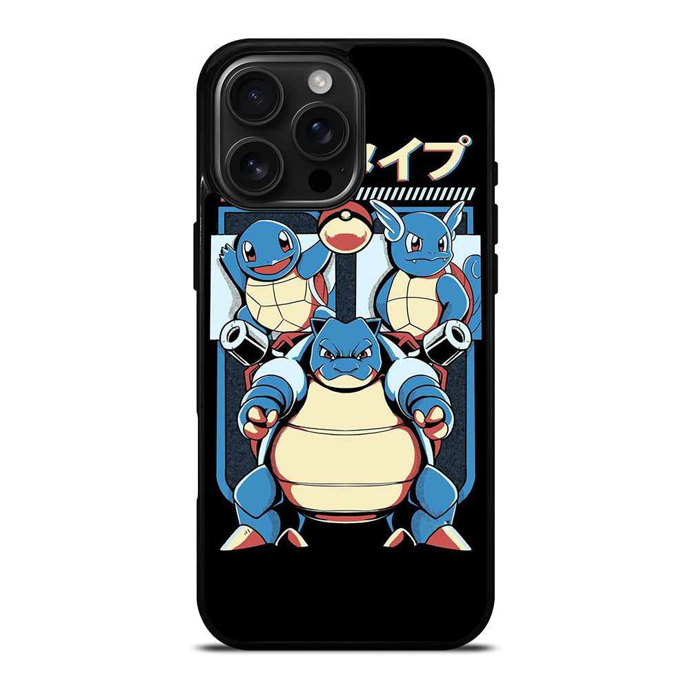 SQUIRTLE POKEMON MONSTER iPhone 16 Pro Max Case Cover