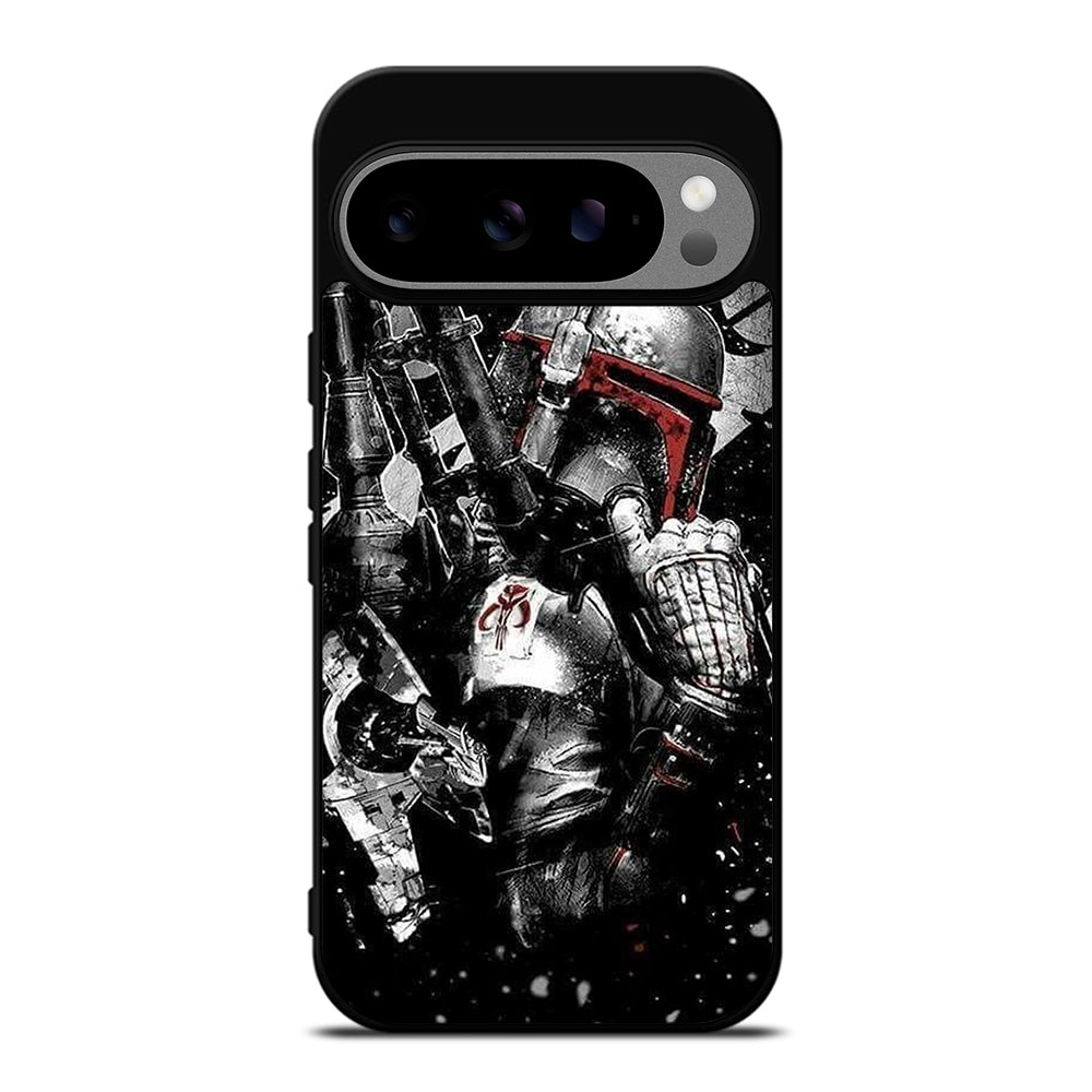 STAR WARS BOBA FETT MANDALORIAN ART 2 Google Pixel 9 Pro XL Case Cover