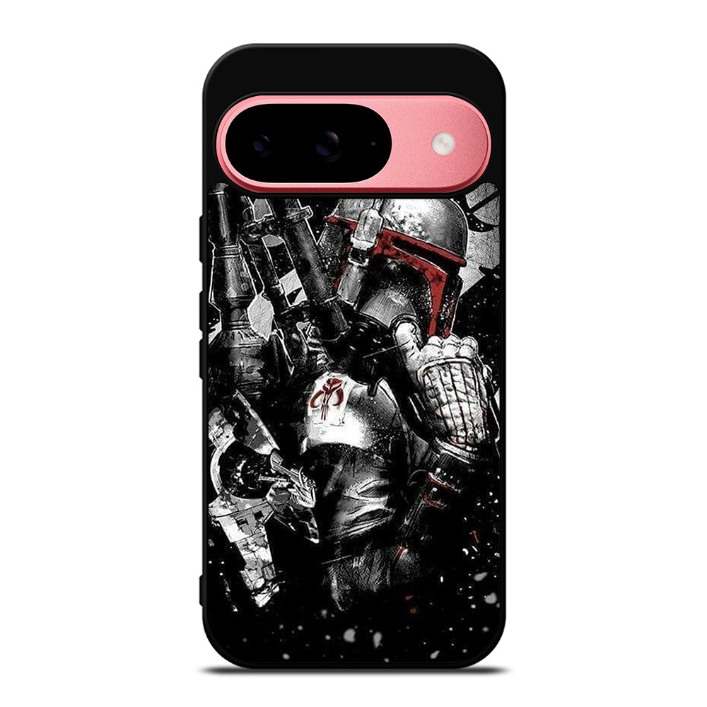 STAR WARS BOBA FETT MANDALORIAN ART 2 Google Pixel 9 Case Cover