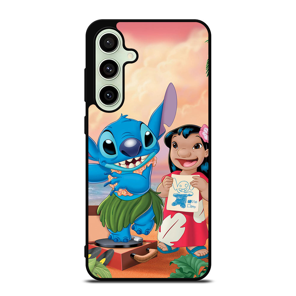 STITCH AND LILO FRIENDS CARTOON 3 Samsung Galaxy S24 FE Case Cover